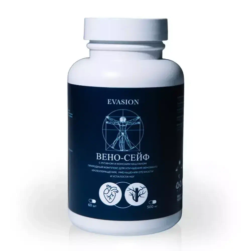 EVASION | Вено-Сейф Evasion С рутином и конским каштаном, 60 шт.