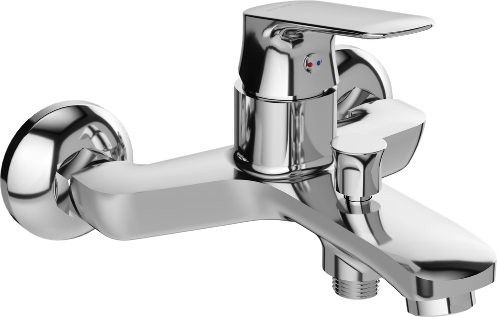 Смеситель для ванны с душем STWORKI Ши S16100CR хром