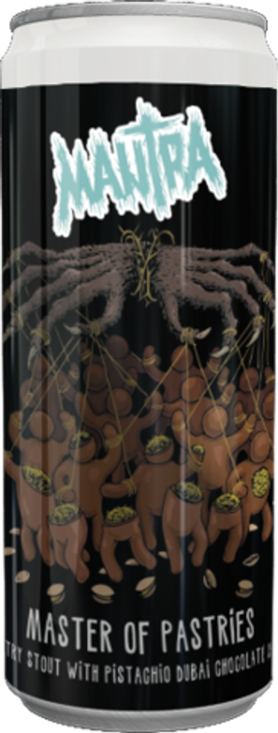 Пиво Мантра Мастер Оф Пейстрис: Дубайский Шоколад / Mantra Master of Pastries: Dubai Chocolate 0.33 - банка