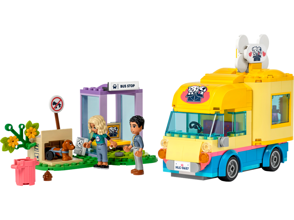 Конструктор LEGO Friends 41741 Фургон для спасения собак