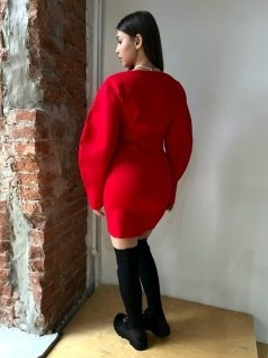 Платье Поинт, цвет Красный