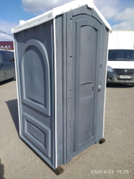 Туалетная Кабина  Евростандарт «Дачник» (Накопительный Бак 150Л) в сборе Экомарка T-22 (1200x1100x2200см;65кг;зеленый) - арт.561360