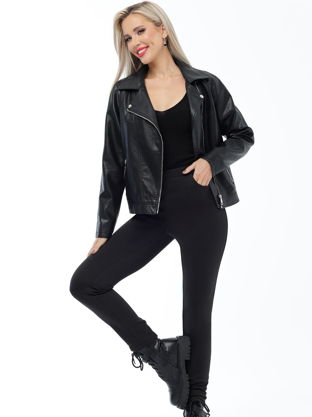 Брюки Особенно удачно, блэк DStrend (Акция)