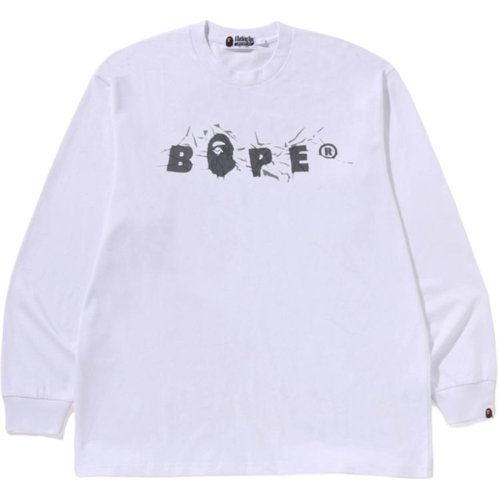 A Bathing Ape Bathing Ape Fw25 Футболка белый