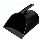 Совок для мусора закрытый с глубокой емкостью (черный)