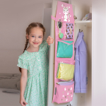 Кармашки для детского сада на липучке. Гепард