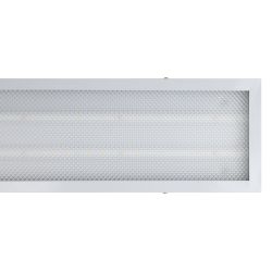 ULP-Q105 18120-45W-4000K WHITE M3 Светильник светодиодный потолочный универсальный. Белый свет 4000K. Рассеиватель призма. Встроенный и-п. Корпус белый. ТМ Volpe