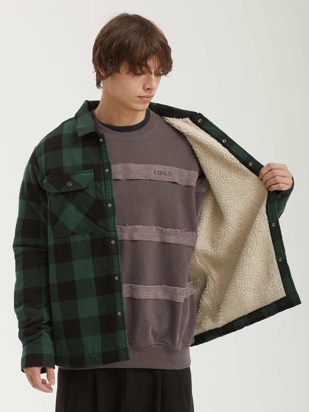 Мужская Рубашка Lined Sacramento