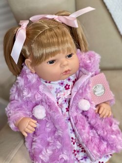 Кукла Berbesa мягконабивная 42см MARIA в пакете (4317K)