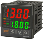 TK4S-14CC 100-240 VAC Температурный контроллер ПИД, DIN 48х48 мм, 1 аварийный выход, выход 1: токовый или ТТР, выход 2: токовый или ТТР