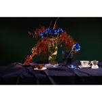 Ваза swell, 19,5 см, голубая