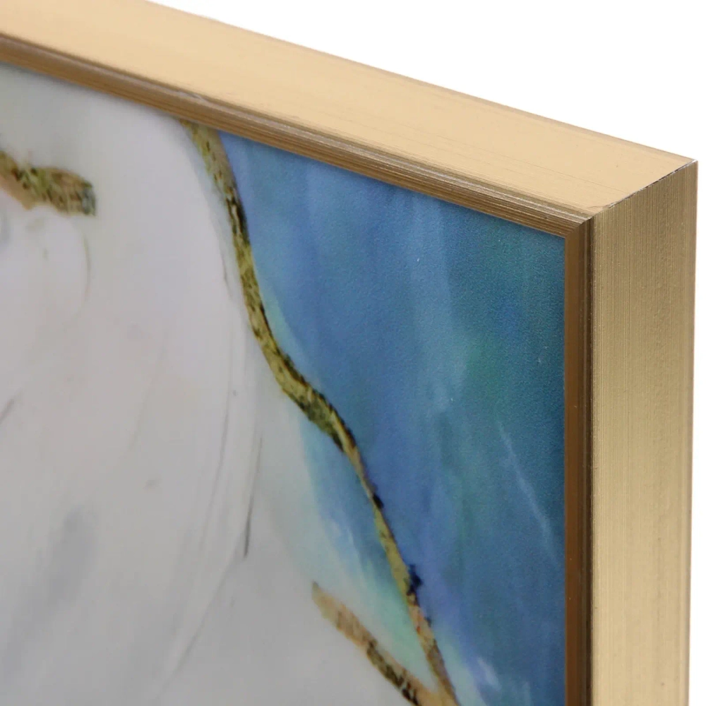 Картина интерьерная в раме «САНТИМО», белая лилия, 40*60см (термоусадочная пленка)