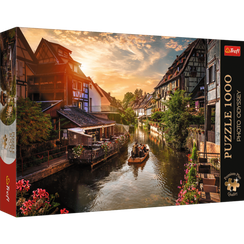 Puzzle Premium Plus Quality 1000 el. Photo Odyssey: Little Venice in Colmar, France