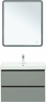 Тумба с раковиной Aquanet Вега 2.0 337960/301804 70 мисти грин