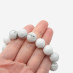 Магнезит натуральный, 12,4мм, шар