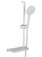 Смеситель для ванны с душевым гарнитуром WONZON & WOGHAND ALFA, Белый матовый (WW-AE3201-MW)