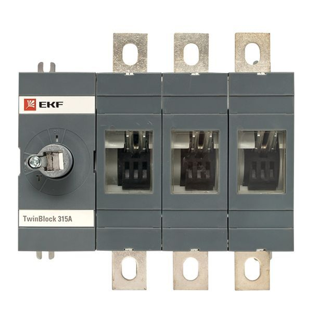 Рубильник 315A 4P без рукоятки управления TwinBlock EKF