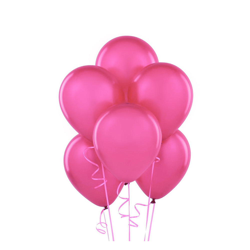 Малиновый воздушный шар, 36 см