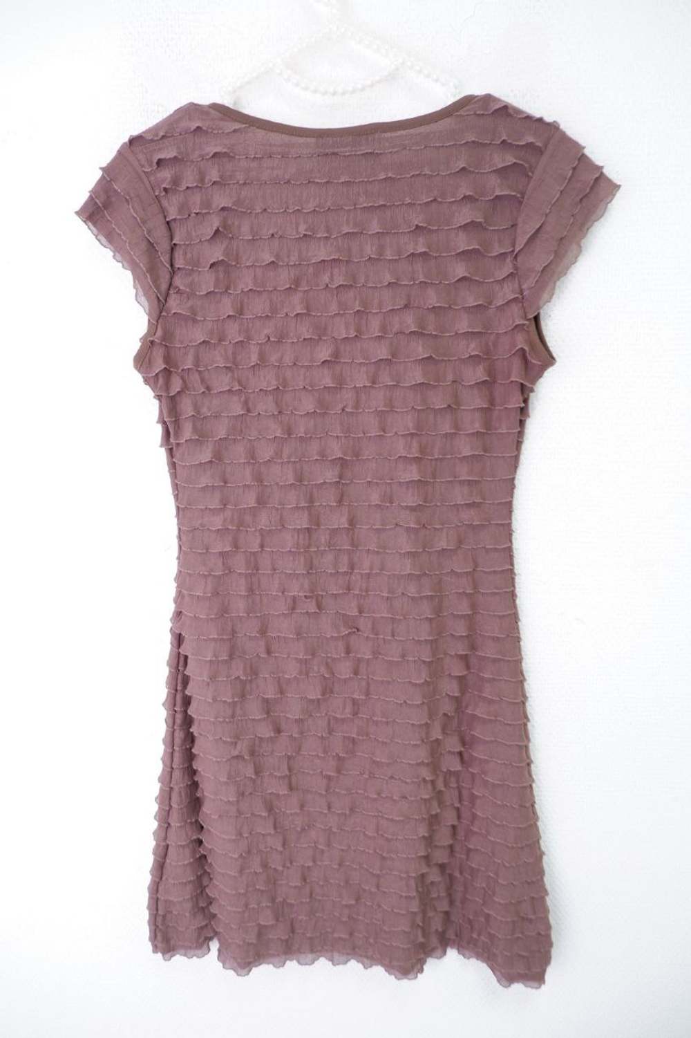 Платье Clockhouse коричневое 46 размер