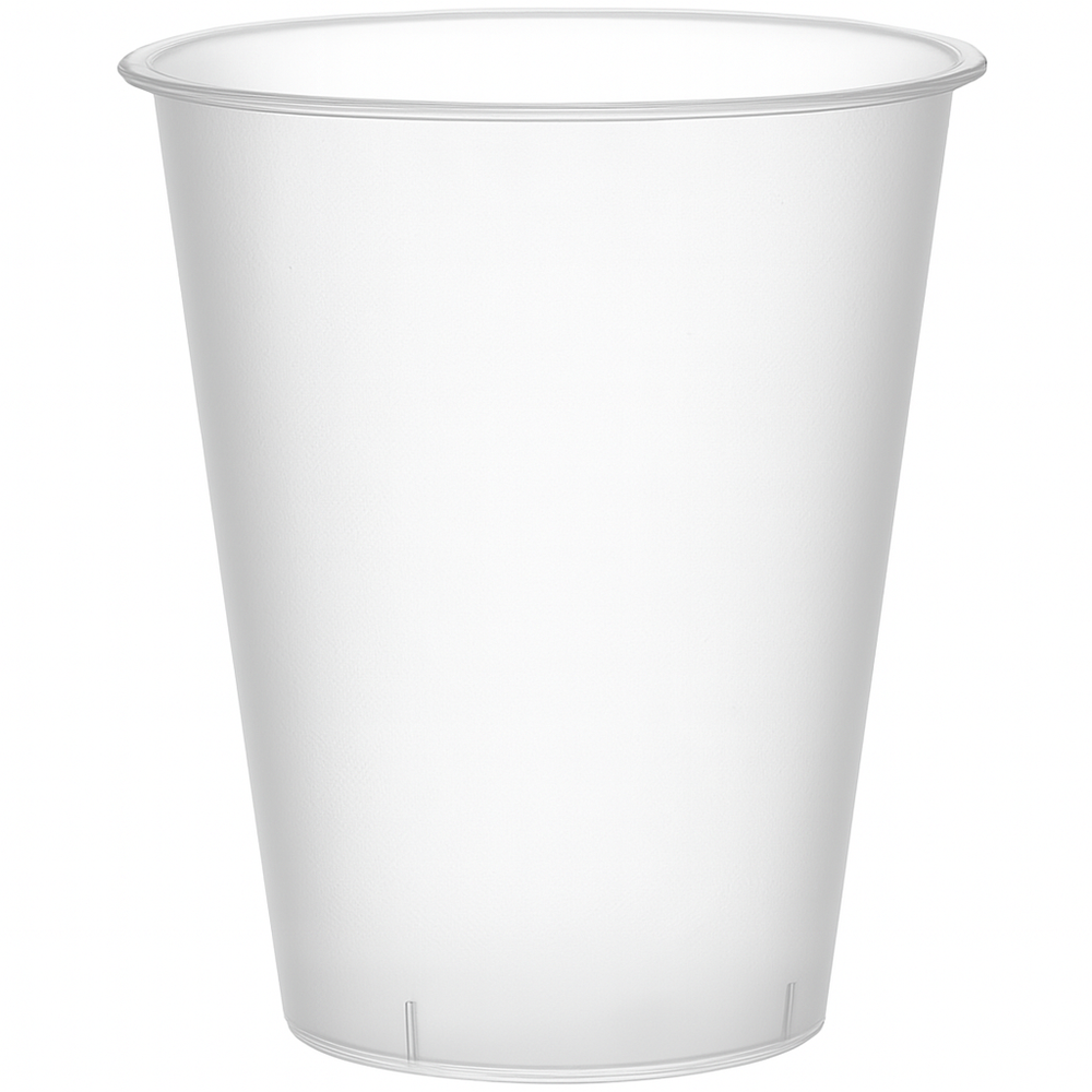 Стакан 375 мл Bubble Cup МАТОВЫЙ прозрачный (25/300)
