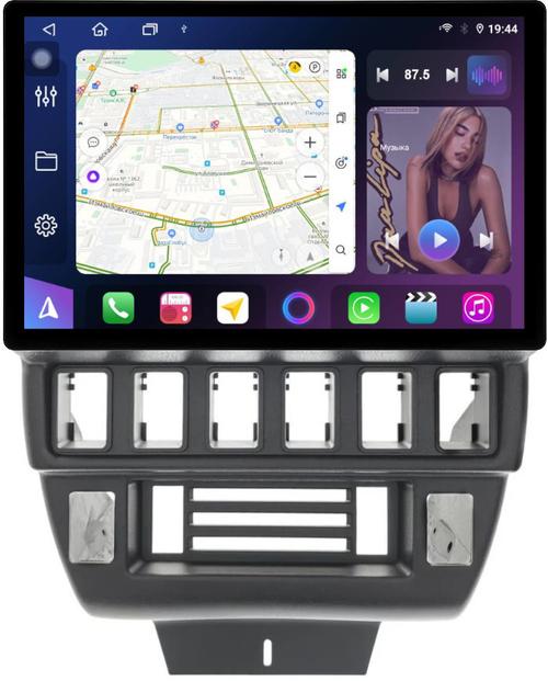 Магнитола для Lada 4x4, Urban, Bronto 1993-2019 - FarCar BX877 монитор 13" 2K QLED на Android 13, Быстрая, CarPlay, 4G SIM-слот