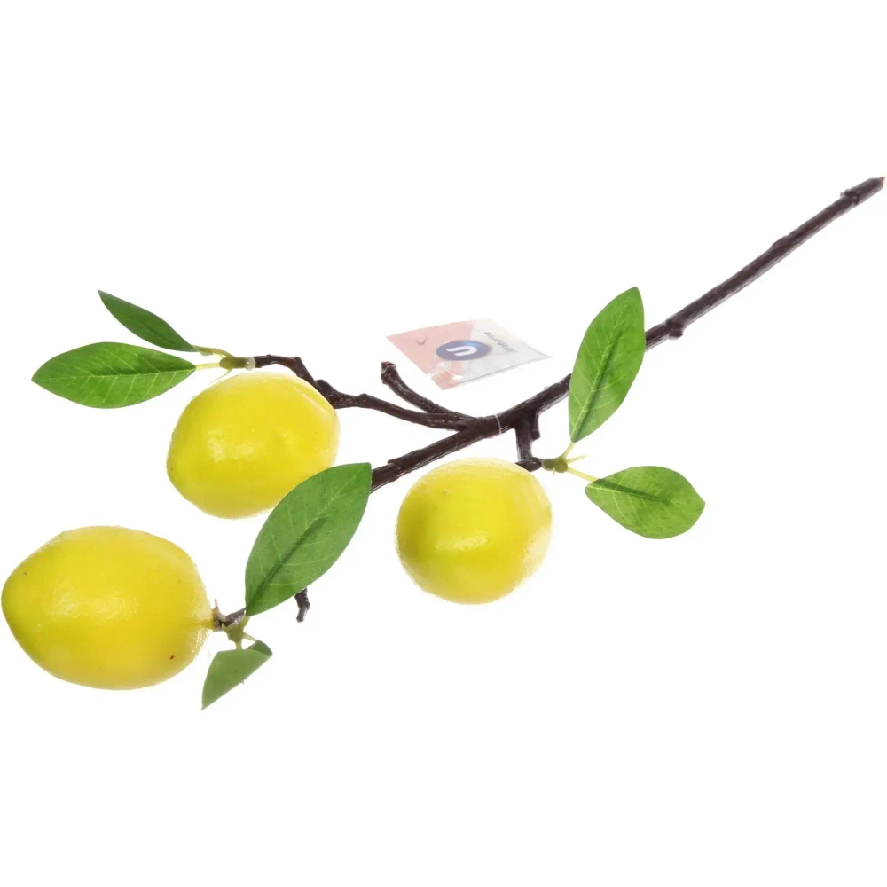 Муляж «Ветка лимонов» 40см