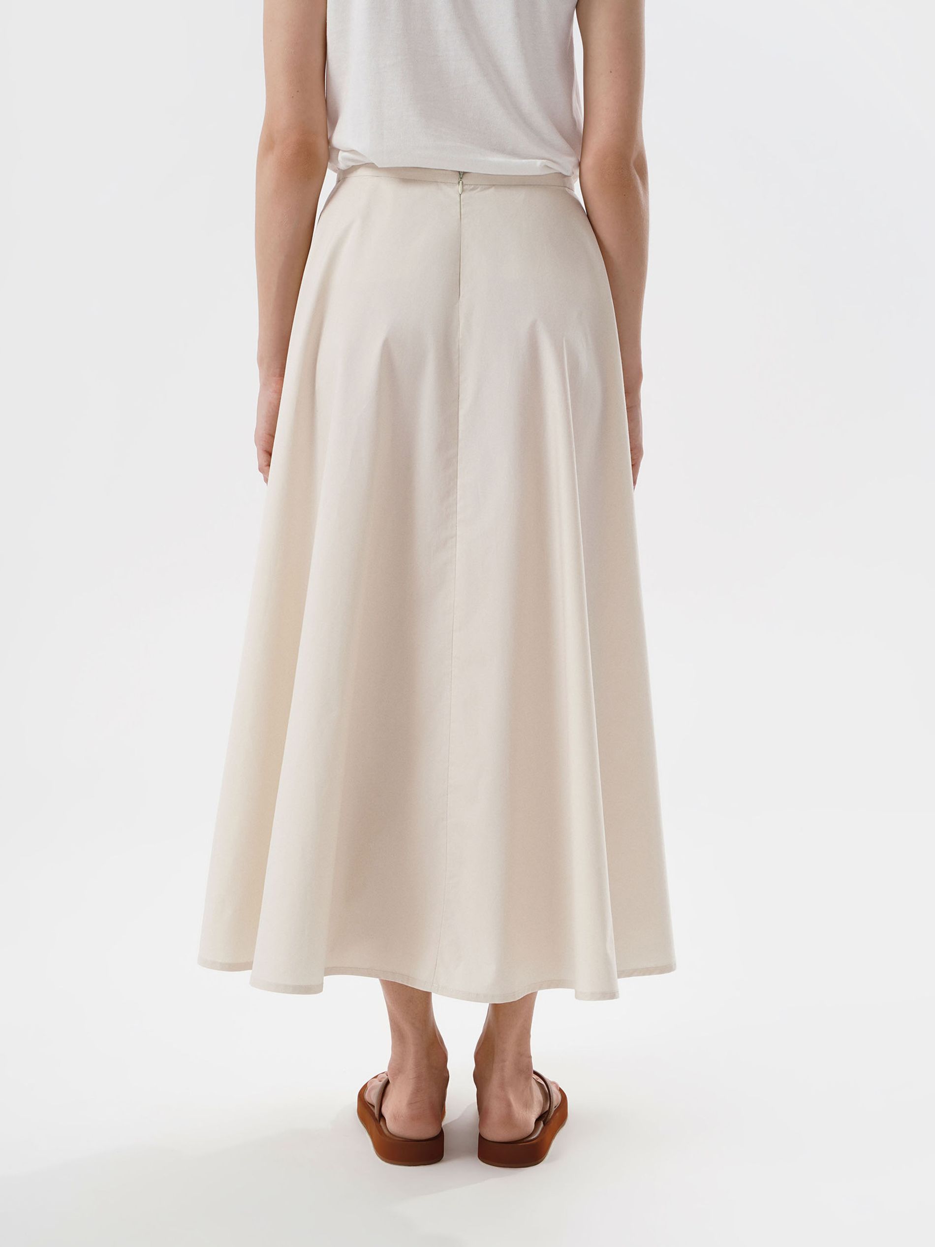Юбка макси cream