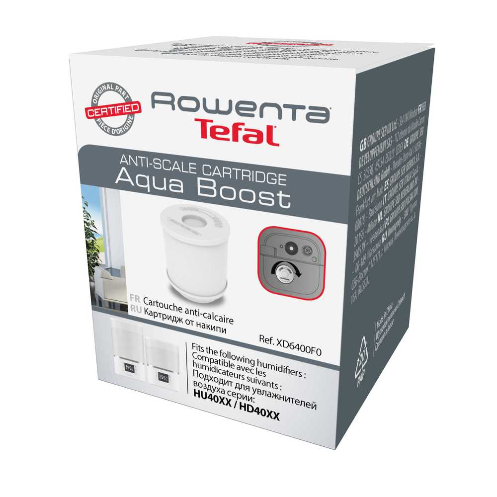 Фильтр от накипи Tefal Aqua Boost XD6400F0