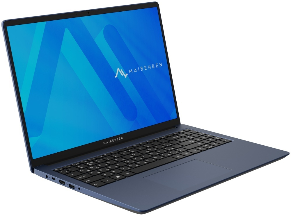 Ноутбук  Maibenben M657 16 ", Ryzen 7, 8 Гб RAM, 512 Гб SSD, Radeon Graphics, Темно-синий