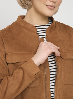 Бомбер женски АЛЕКСА (Коричнево-рыжий)