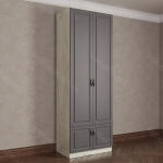 Шкаф распашной с антресолью 2/2 (мадес)