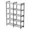 10ССД.5.600 Стеллаж средний двойной 5 полок (1180*400*1704)