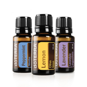 Набор из трех эфирных масел «для начинающих» doTERRA, 3x15 мл