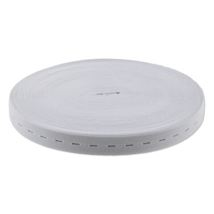 Лента эластичная 20 мм 0120 цв. перфорированная