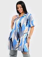 Туника-рубашка хлопок большие размеры