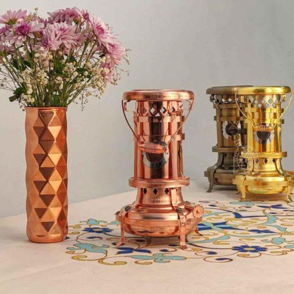 Медная масляная лампа Exirmes 30220302 Иран