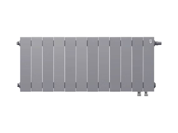 Радиатор Royal Thermo PianoForte 300 /Silver Satin - 12 секц. VDR — (3)