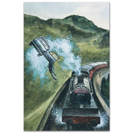 Как фордик «Англия» догнал Хогвартс-Экспресс