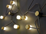 Настенный дизайнерский светильник  Constellation by CVL Luminaires (черный)