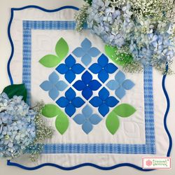 Шаблон для стежки  и аппликации "Лепесточки-2" (арт. T53)