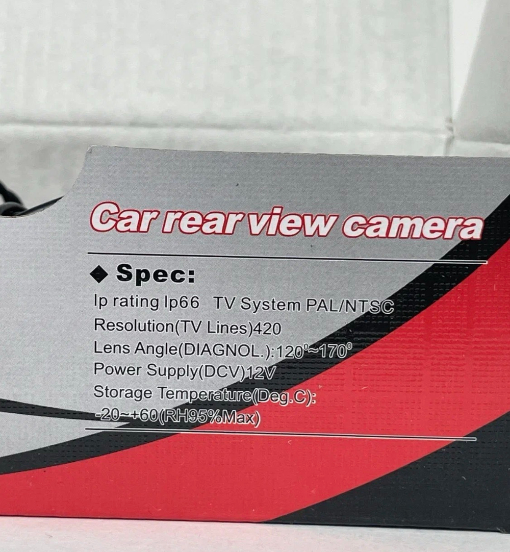 Камера заднего вида 661-AHD Fisheye, 12v, 720р, широкоугольная камера, черный, CAM PLUS, TG (1 шт.)