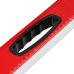 Уровень алюминиевый, фрезерованный, 3 глазка, рукоятки, 1000 мм Matrix