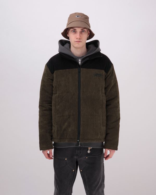 Пуховик Downlight Velvet Хаки - фото 4