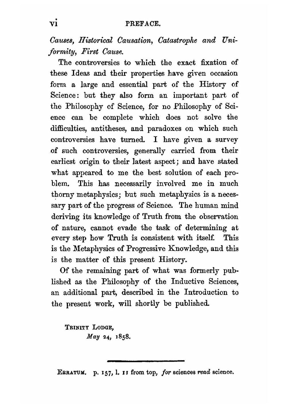 History of scientific ideas. Volume 1 | William Whewell