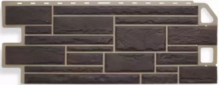 Фасадная панель Альта-Профиль Жженый 1010*450мм 0,46