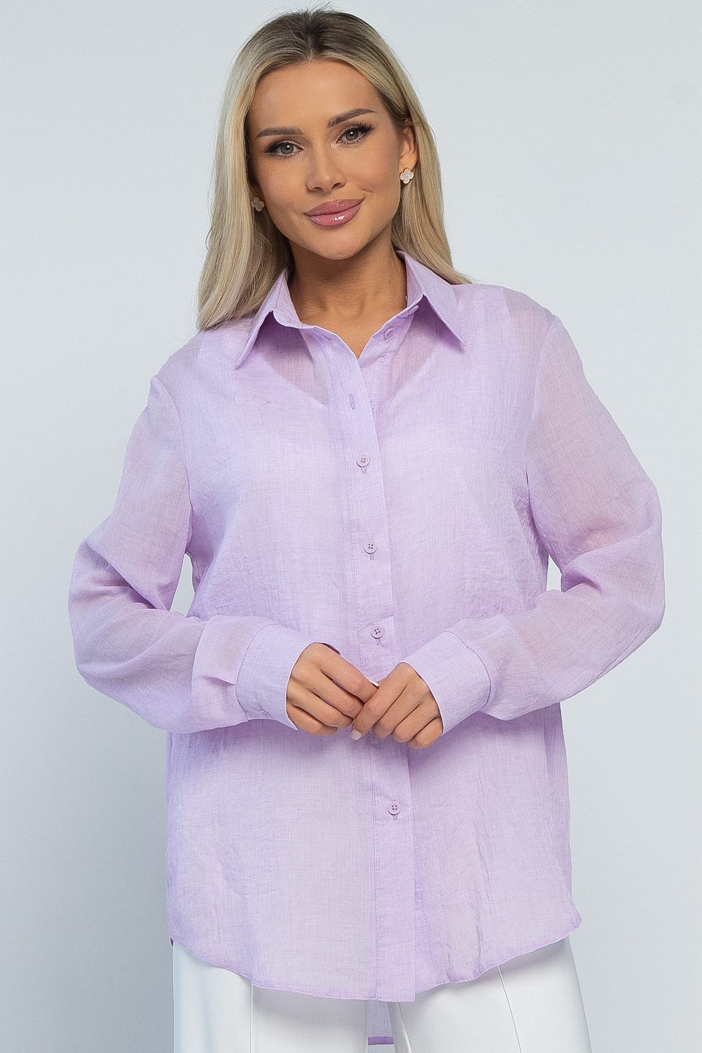 Рубашка Воздушное настроение (лаванда) Б13486-7М LT Collection
