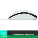 Mышь Logitech M100 белый (910-006764)
