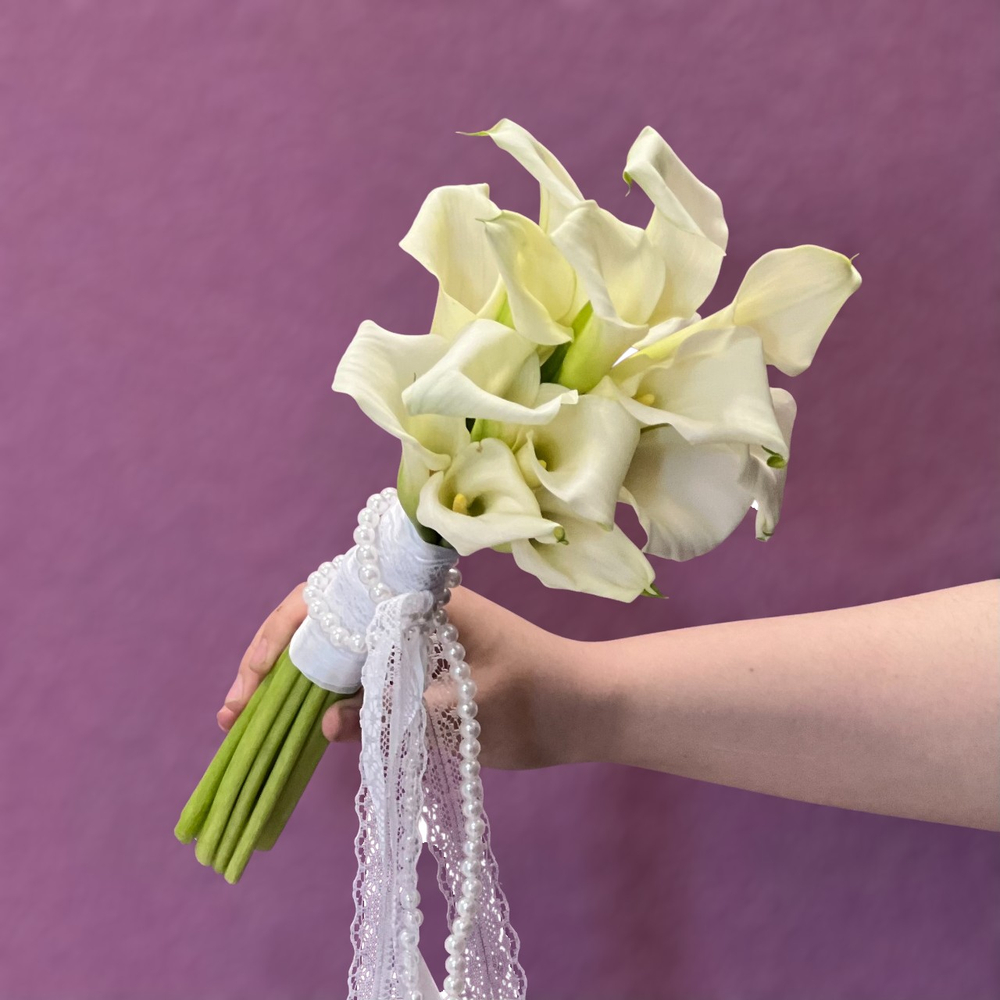 Букет невесты с каллами #53