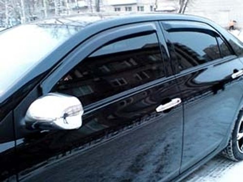 Дефлекторы боковых окон SIM для Toyota Corolla (2007-2013) арт.STOCOR0732