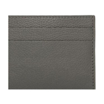 Balenciaga Cash Cow Leather Card Holder Unisex Dark Gray